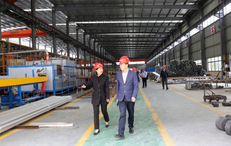 【走基層 訪實情 解難題】協作聯動聚合力 資源共享促發展！李國強帶隊到貴材科技公司考察調研并座談